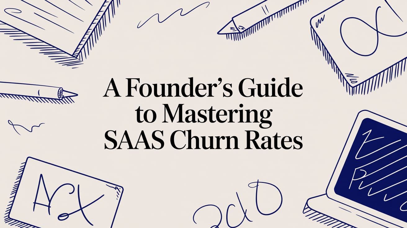 A Founder's Guide to Mastering SaaS Churn Rates