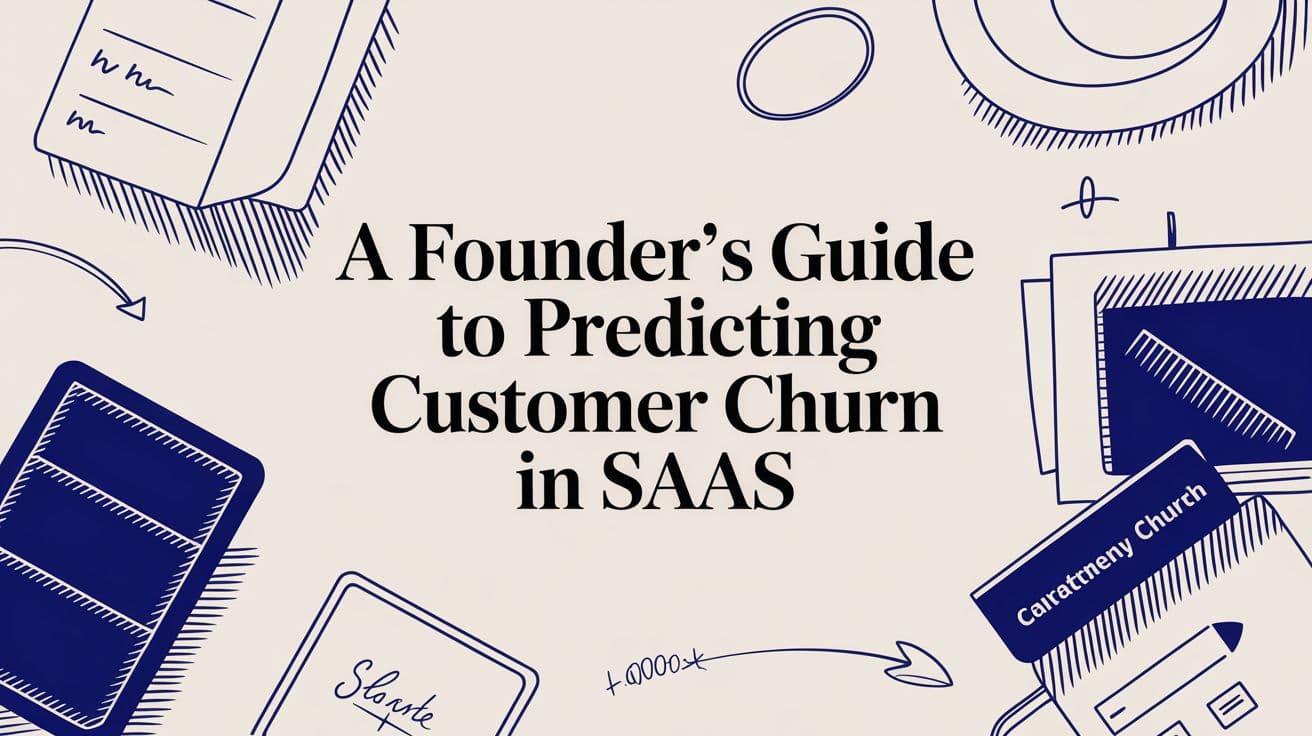 A Founder's Guide to Predicting Customer Churn in SaaS