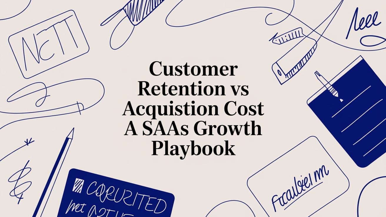 Customer Retention Vs Acquisition Cost A SaaS Growth Playbook