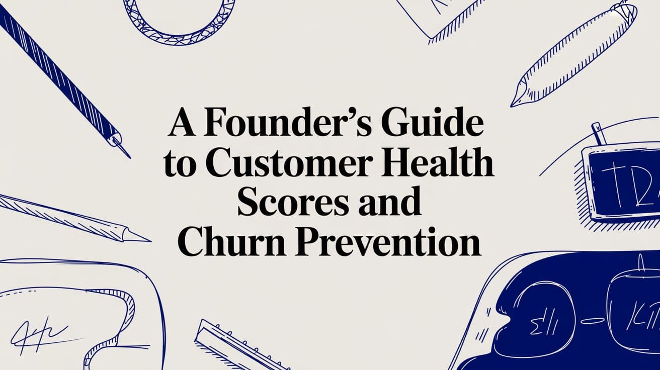 A Founder's Guide to Customer Health Scores and Churn Prevention