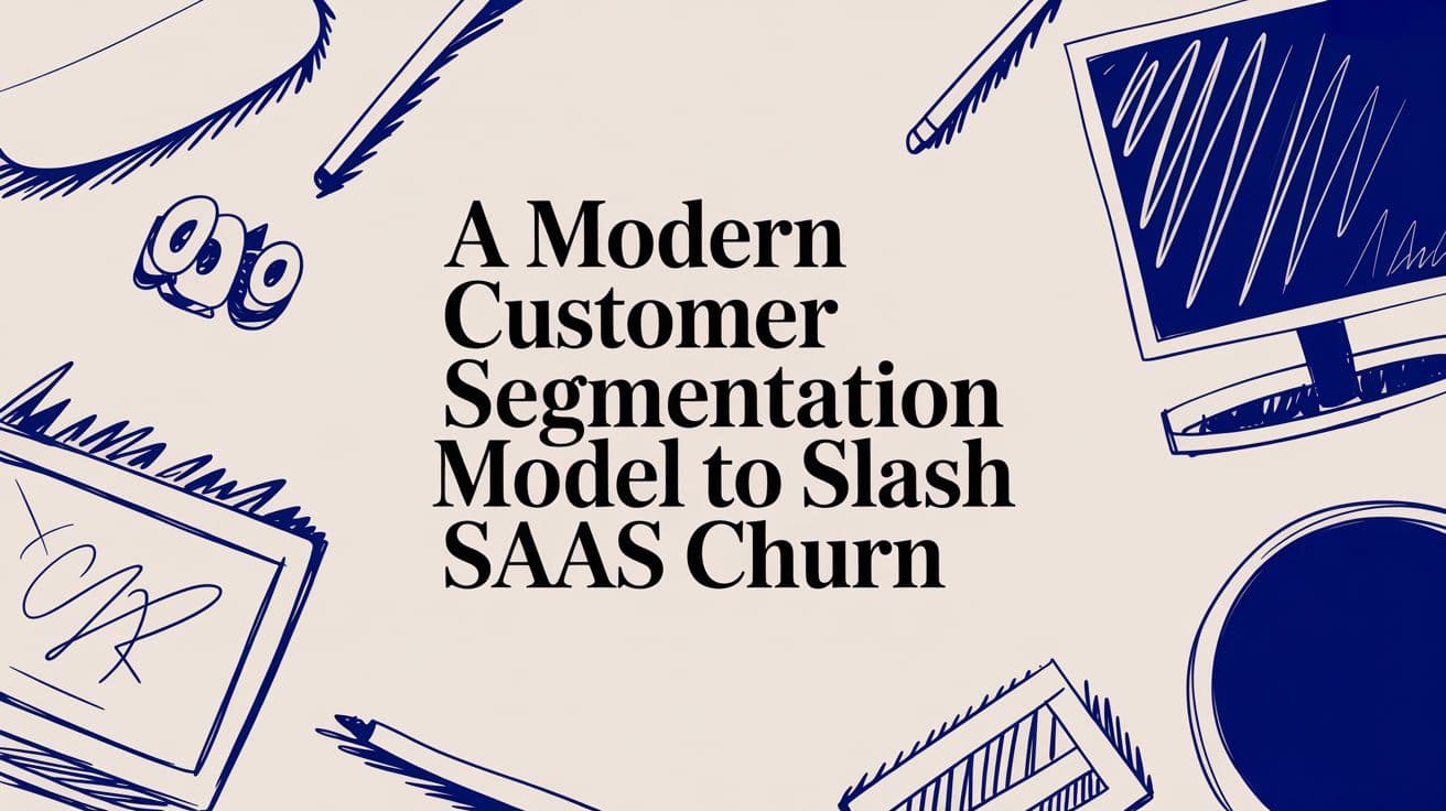 A Modern Customer Segmentation Model to Slash SaaS Churn