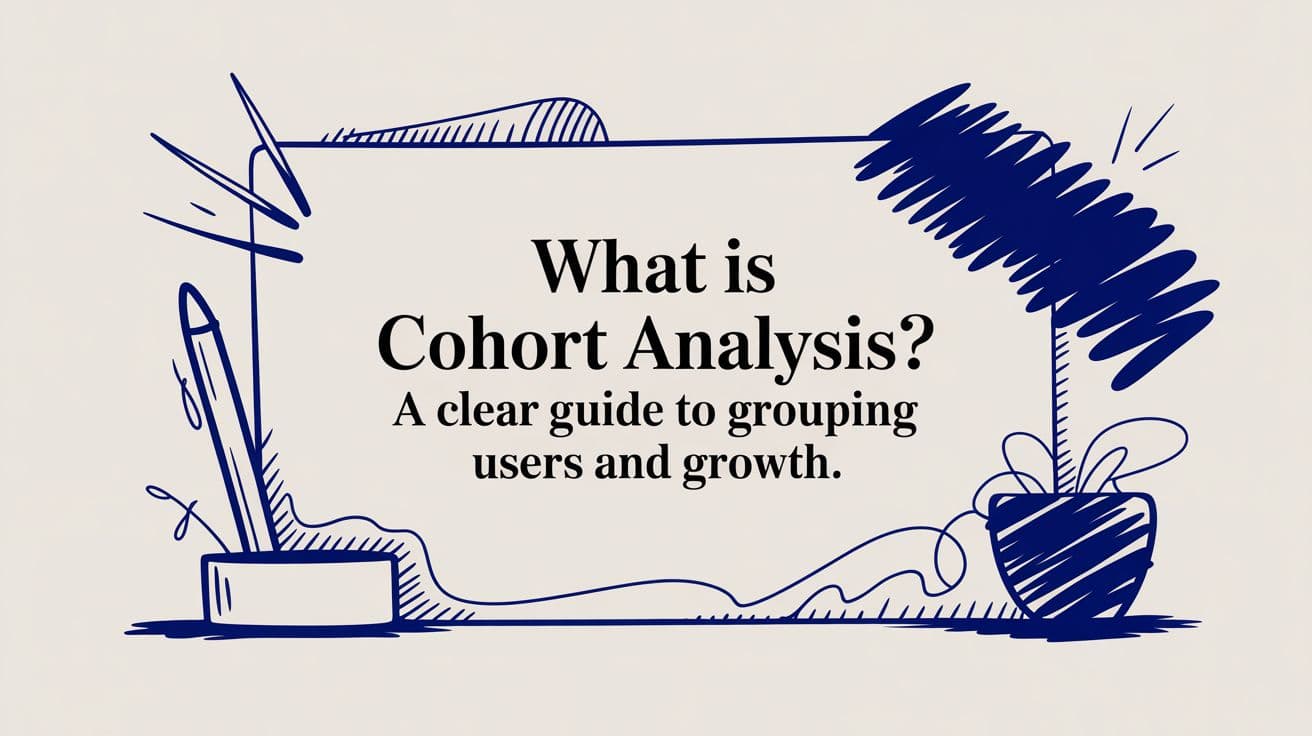 What is cohort analysis? A Clear Guide to Grouping Users and Growth.