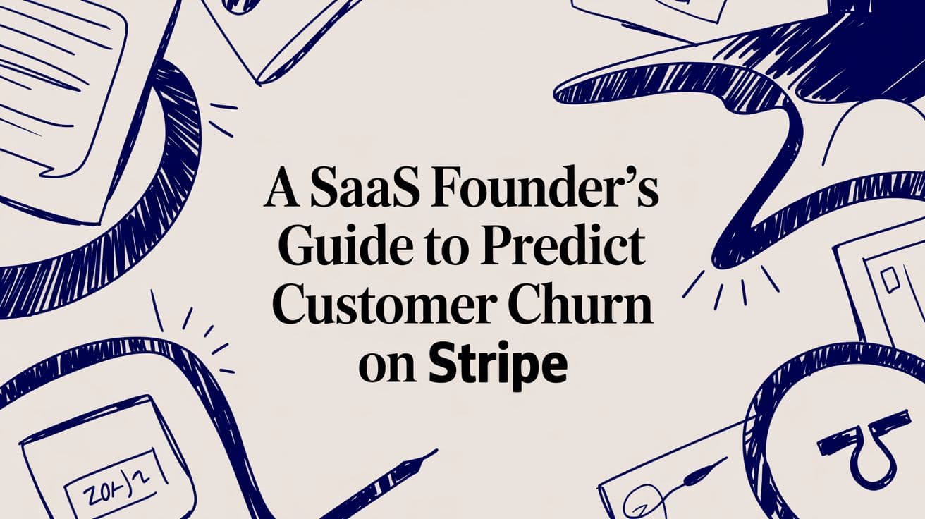 A SaaS Founder's Guide to Predict Customer Churn on Stripe