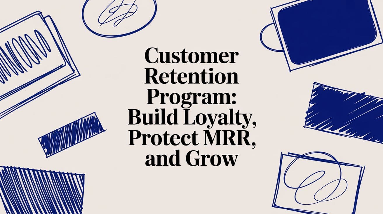 Customer retention program: Build loyalty, protect MRR, and grow