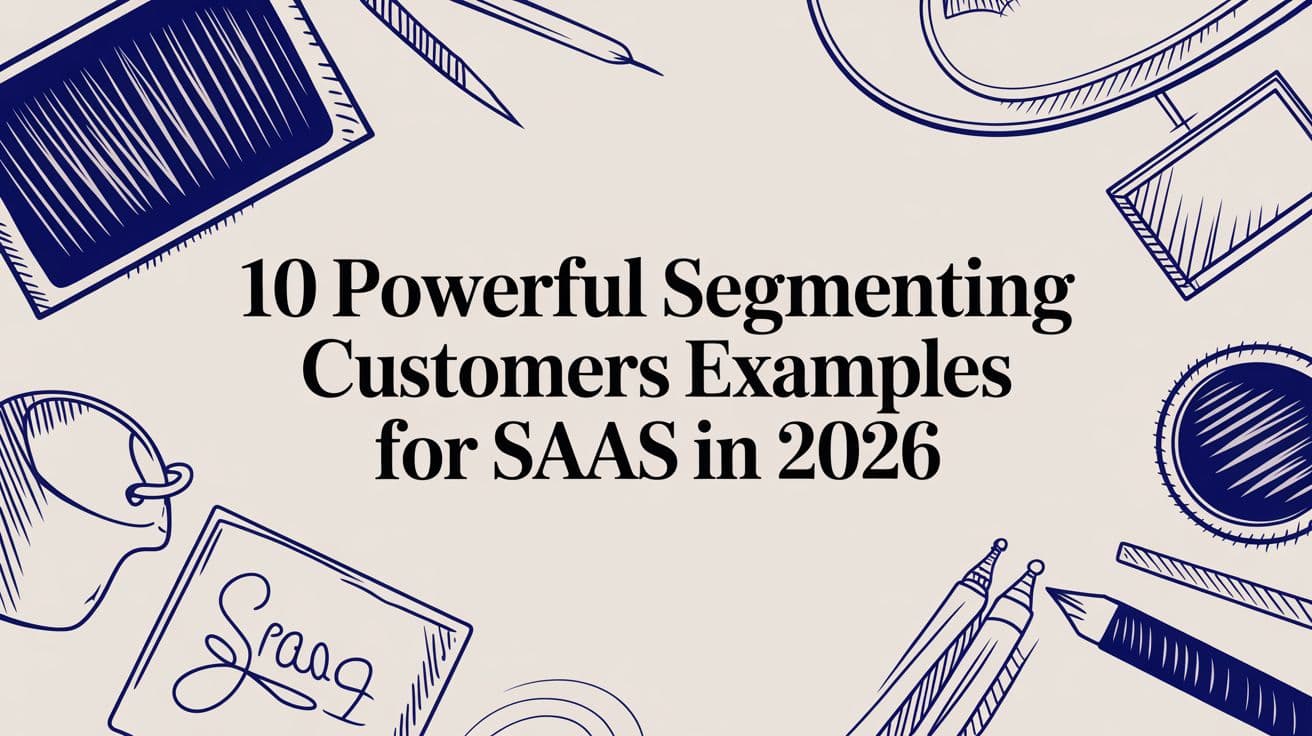 10 Powerful Segmenting Customers Examples for SaaS in 2026