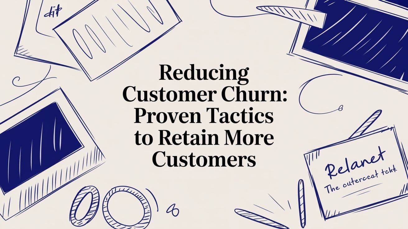 Reducing customer churn: Proven tactics to retain more customers