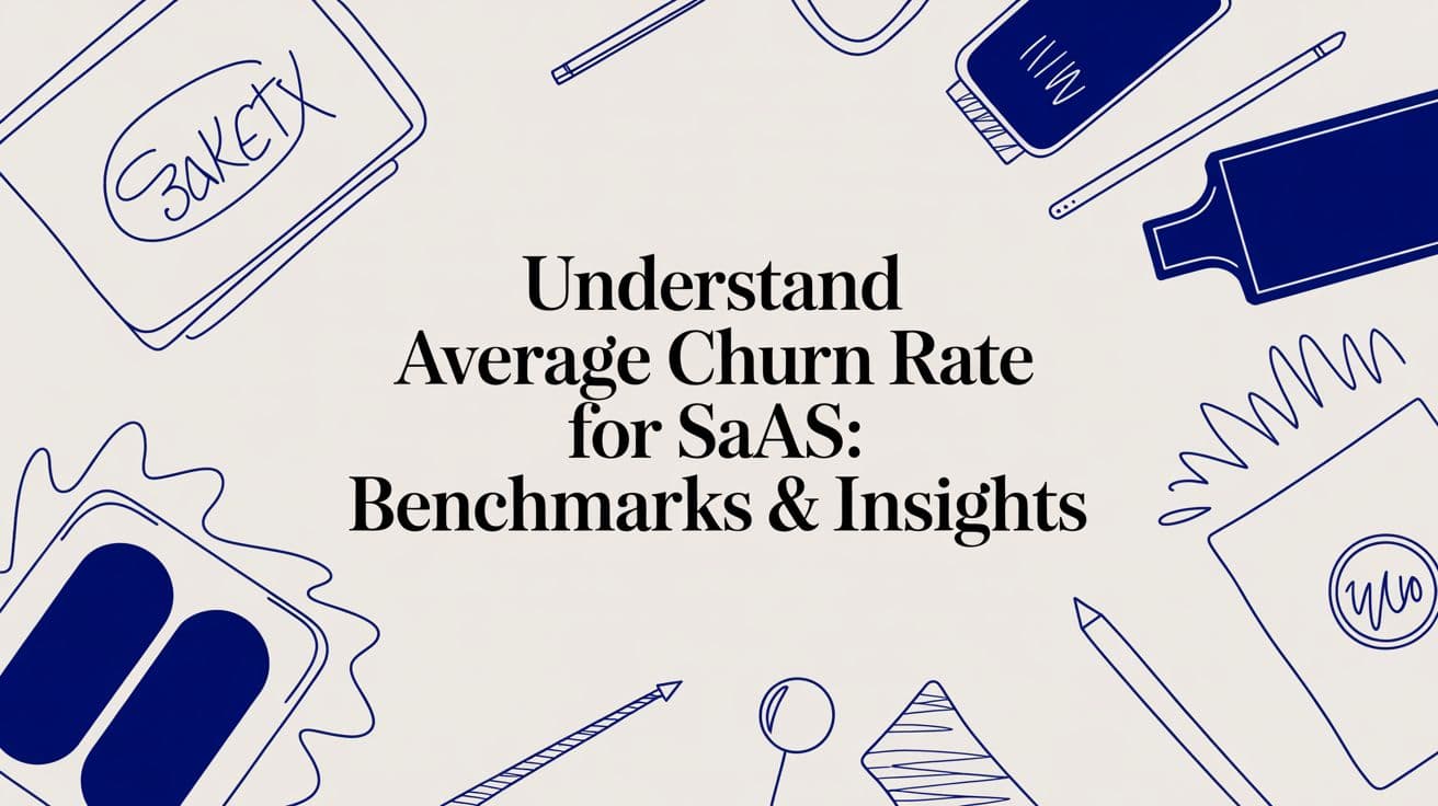 Understand average churn rate for saas: Benchmarks & Insights